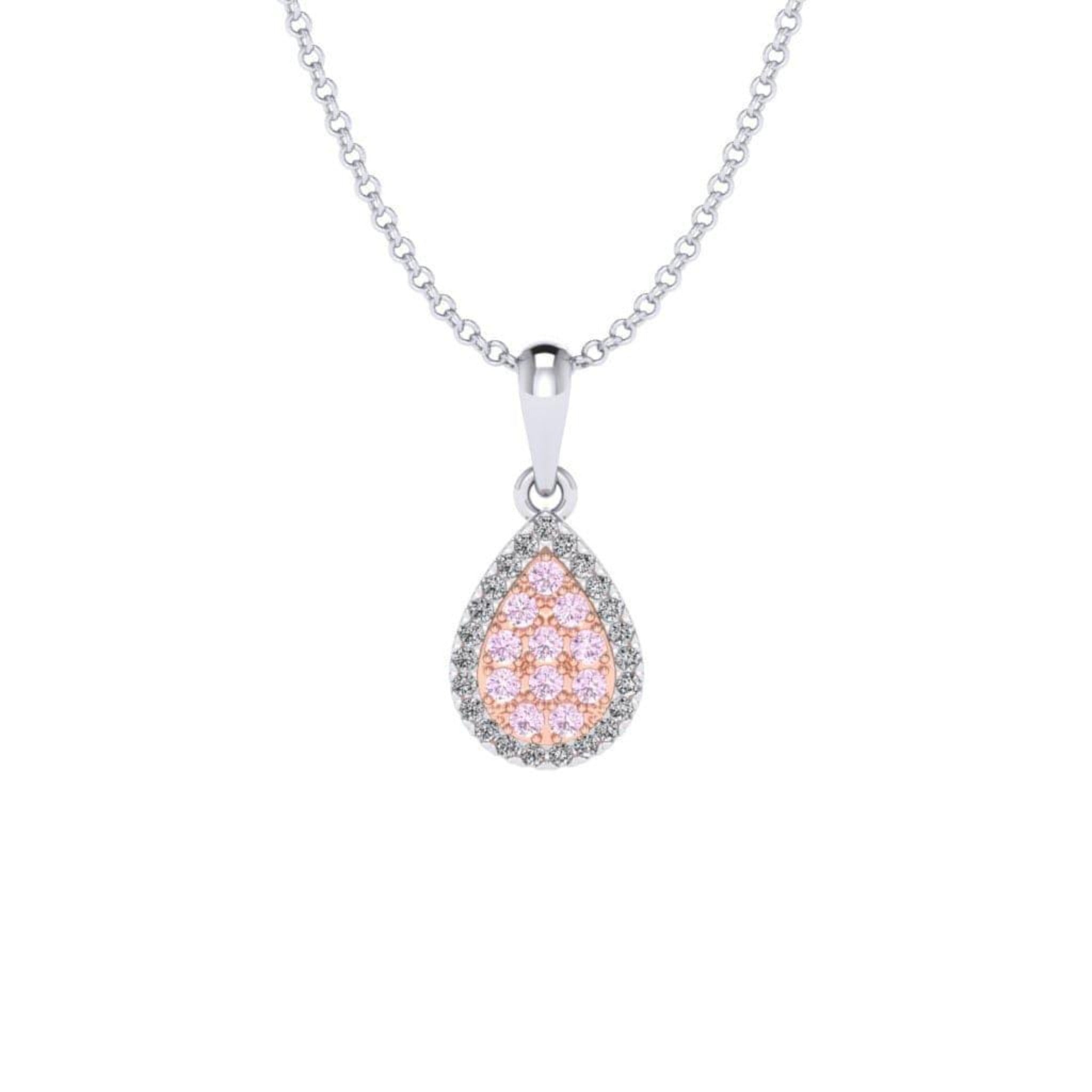 Eminence Pinks Pear Pendant